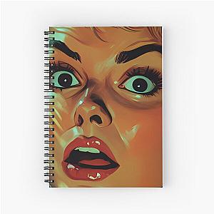 Happy Halloween - Psycho Terror Shower Scene! Spiral Notebook