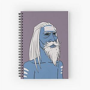 Psycho Baba - Indian Saint Spiral Notebook