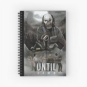 Until Dawn - Psycho Poster Spiral Notebook