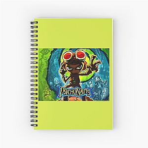 Psychonauts Poster Video Games Spiral Notebook