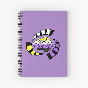 Psychonauts Logo - Nonbinary Pride Spiral Notebook