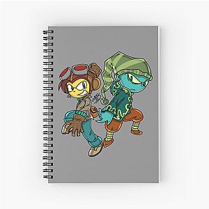 Psychonauts Sonic Adventure 2 Inspired Spiral Notebook