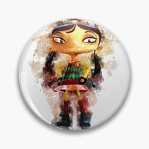 Lili - Psychonauts 2 (Watercolor) Pin