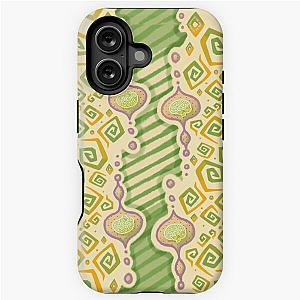 Psychonauts 70s Midmod Brain Logo Pattern iPhone Tough Case