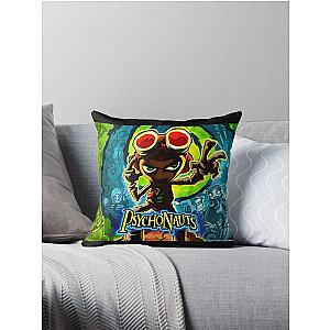 Psychonauts Poster Video Games Throw Pillow