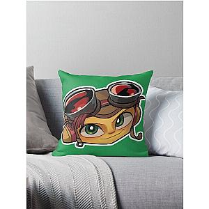 Raz Aquato Psychonauts Throw Pillow