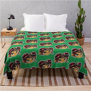 Raz Aquato Psychonauts Throw Blanket