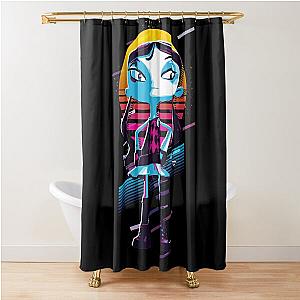 Psychonauts 2 - Lili *80s Retro* Shower Curtain