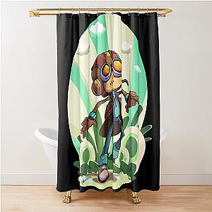 Psychonauts 2 Razputin Shower Curtain