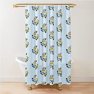 Psychonauts Logo - AroAce Pride Shower Curtain