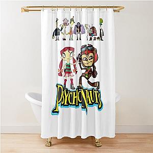 Gifts For Women Psychonauts Tshirt, Psychonauts Shirt, Psychonauts 2 Game Tshirt Shower Curtain