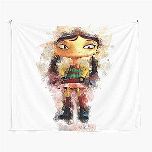 Lili - Psychonauts 2 (Watercolor) Tapestry