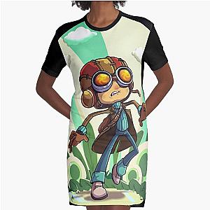 Psychonauts 2 Razputin Graphic T-Shirt Dress