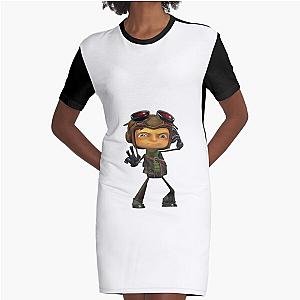 Psychonauts Razputin Video Games Graphic T-Shirt Dress