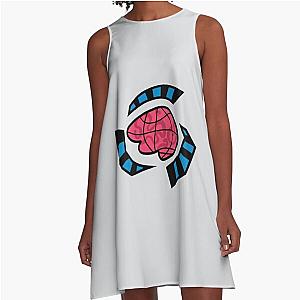 psychonauts Badge A-Line Dress