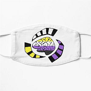 Psychonauts Logo - Nonbinary Pride Flat Mask