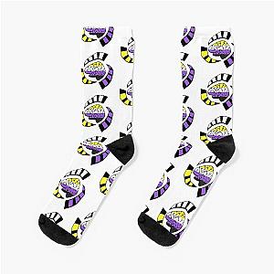 Psychonauts Logo - Nonbinary Pride Socks