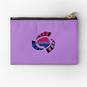 Psychonauts Logo - Bi Pride Zipper Pouch