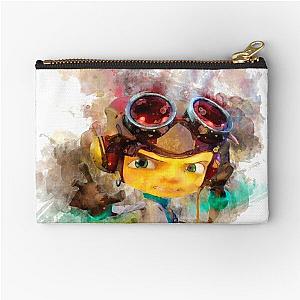 Razputin - Psychonauts 2 (Watercolor) Zipper Pouch