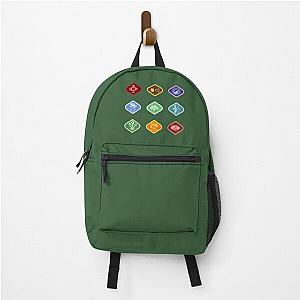 Pixel Art Psychonauts Merit Badges Backpack