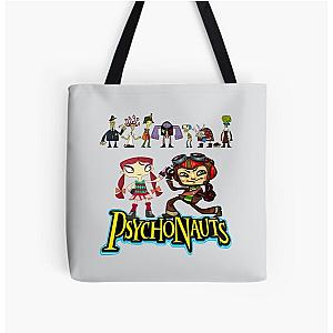 Psychonauts Tshirt, Psychonauts Shirt, Psychonauts 2 Game All Over Print Tote Bag