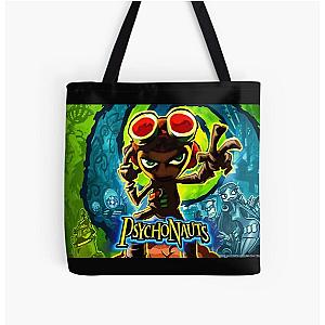 Psychonauts Poster Video Games All Over Print Tote Bag