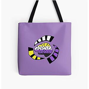 Psychonauts Logo - Nonbinary Pride All Over Print Tote Bag