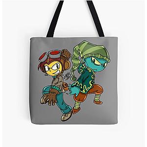 Psychonauts Sonic Adventure 2 Inspired All Over Print Tote Bag