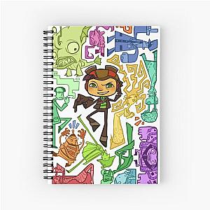 Psychonauts Spiral Notebook