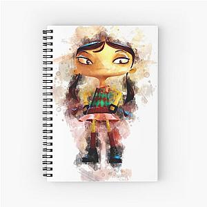 Lili - Psychonauts 2 (Watercolor) Spiral Notebook