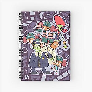 Psychonauts - Milkman Conspiracy Spiral Notebook