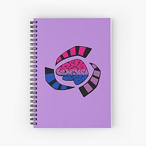 Psychonauts Logo - Bi Pride Spiral Notebook