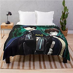 PSYCHO-PASS Poser Throw Blanket