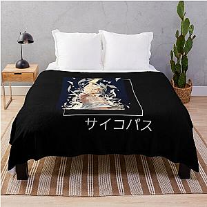 Makishima from Psycho Pass anime throw blanket