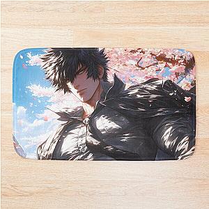 Psycho Pass Shinya Kogami Psycho-Pass Anime Blossom Detective Portrait Bath Mat