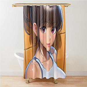 Akane Tsunemori Psycho Pass Bathroom Shower Curtain