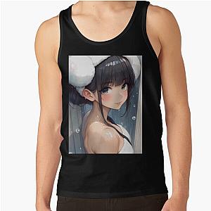 Akane Tsunemori Psycho-Pass Anime Shower Officer Focus Tank Top