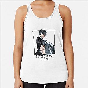 Shinya Kogami - Psycho Pass Racerback Tank Top