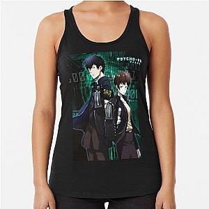 PSYCHO PASS Posing Racerback Tank Top