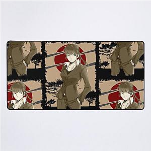 Yayoi Kusama Psycho Pass Retro Landscape Design Desk Mat