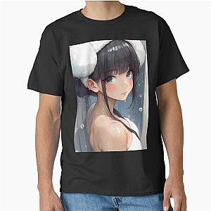 Akane Tsunemori Psycho Pass Anime Shower Officer Focus T-Shirt