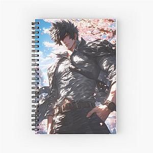 Psycho-Pass Shinya Kogami Anime Blossom Detective Portrait Spiral Notebook