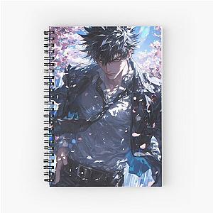 Psycho Pass Shinya Kogami Anime Blossom Portrait Spiral Notebook