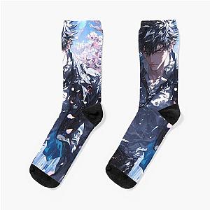 Psycho Pass Anime Blossom Portrait Socks