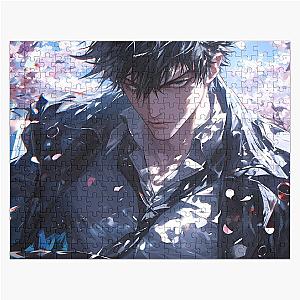 Psycho Pass Anime Blossom Stoic Portrait Jigsaw Puzzle