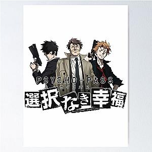Psycho Pass Mandatory Happiness Poster