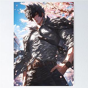 Psycho-Pass Shinya Kogami Anime Detective Portrait Poster
