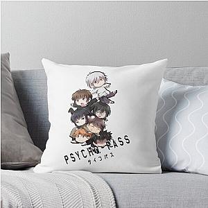 Psycho Pass Chibi Throw Pillow