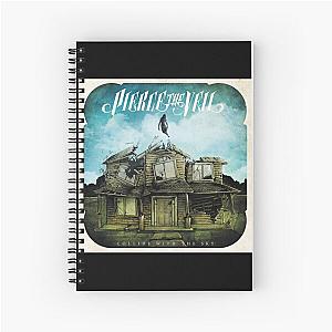 Pierce the Veil collide with the sky Spiral Notebook