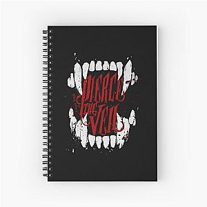 Pierce the Veil red Spiral Notebook